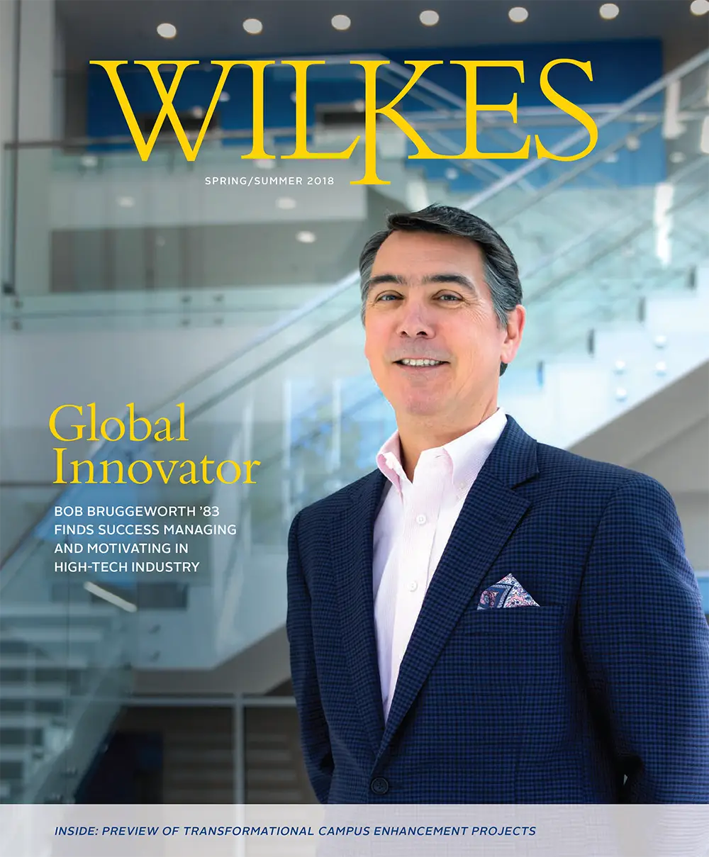 Wilkes Magazine Cover Spring 2018