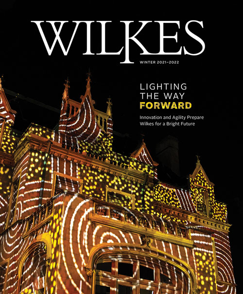 Wilkes Magazine Winter 2021-22 Cover
