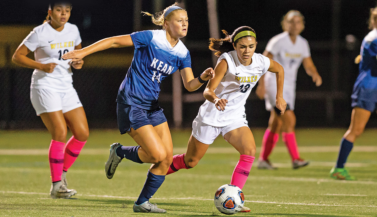 Niamh Harkins on the field