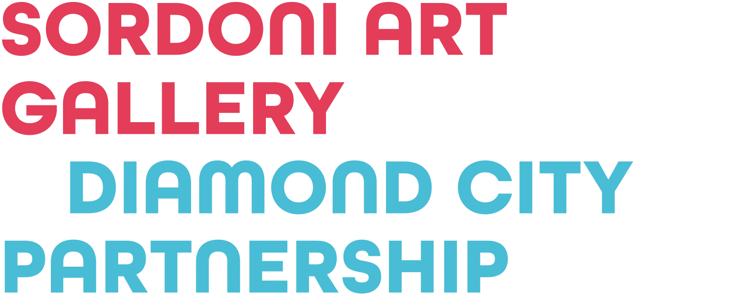 Sordoni Art Gallery & Diamond City Partnership Host typography