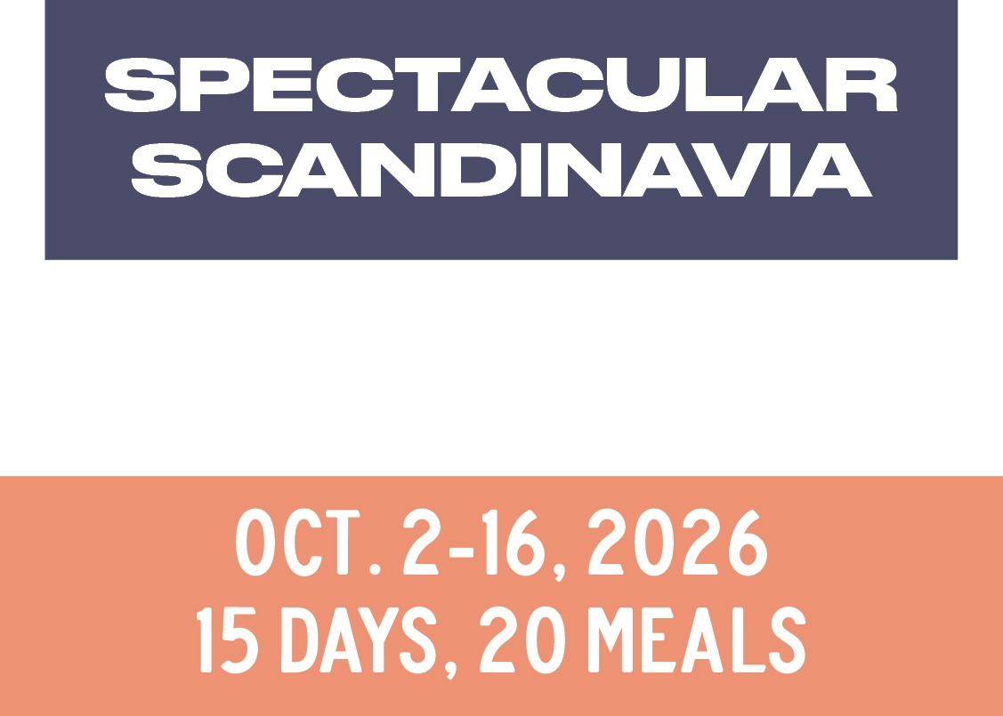 Spectacular Scandinavia: Oct. 2-16, 2026; 15 days, 20 meals